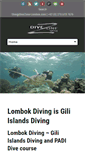 Mobile Screenshot of divezone-lombok.com